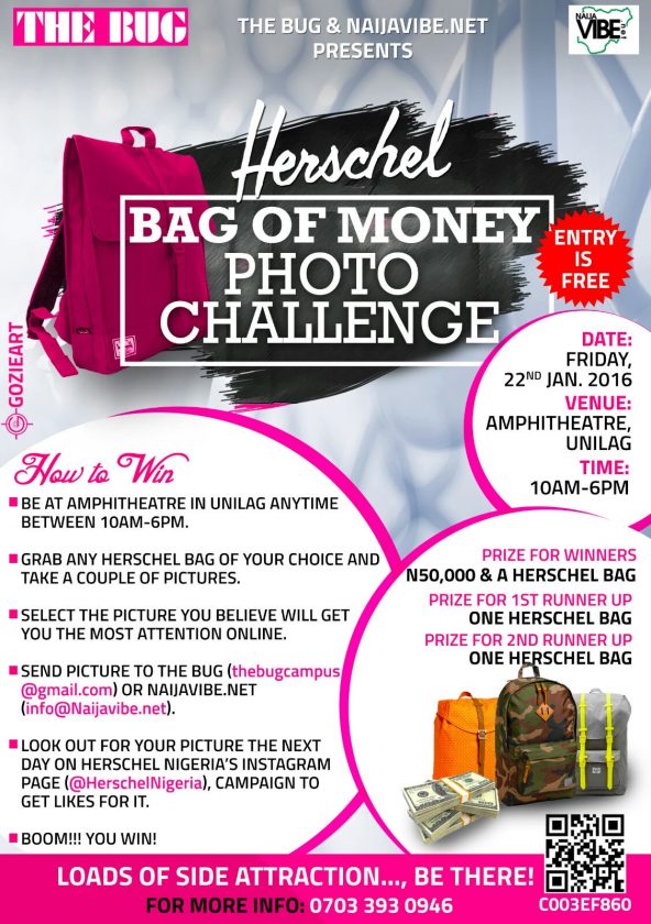 NaijaVibe Bag of Money Photo Challenge