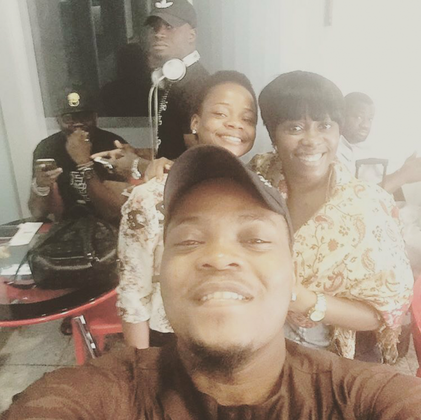 Olamide Shares Selfies With Olajumoke and Dj Enimoney