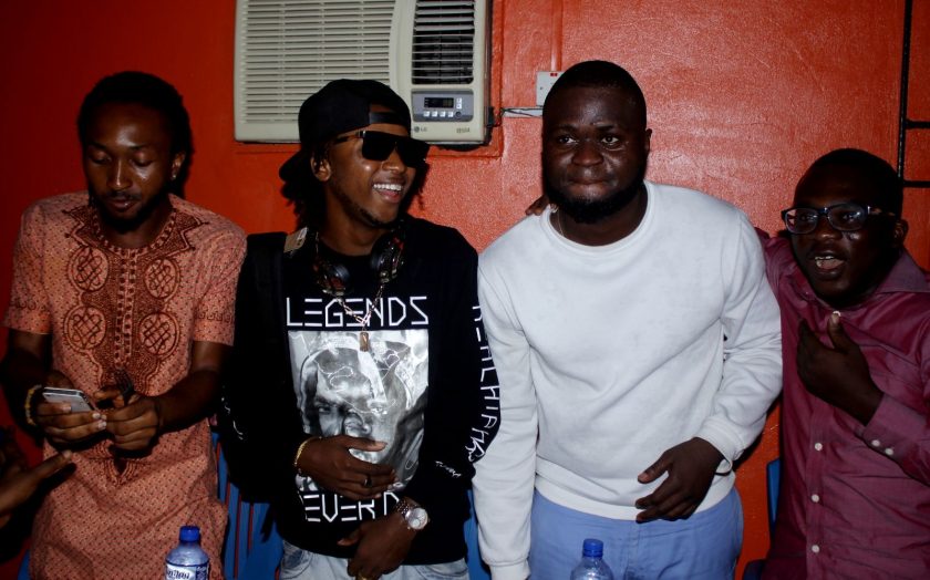 Yung6ix NaijaVibe party in unilag