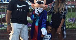 Ciara and Russell Wilson family Disneyland