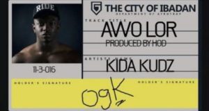 Kida Kudz - Awo Lor [AuDio]
