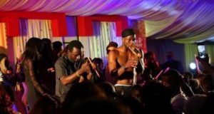 Mr P performing in Abuja