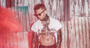 Chris Brown shirtles for Urban Ink magazine