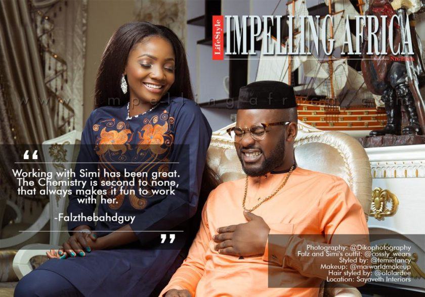 Falz & Simi Cover Impelling Africa Magazine's Lifestyle Edition