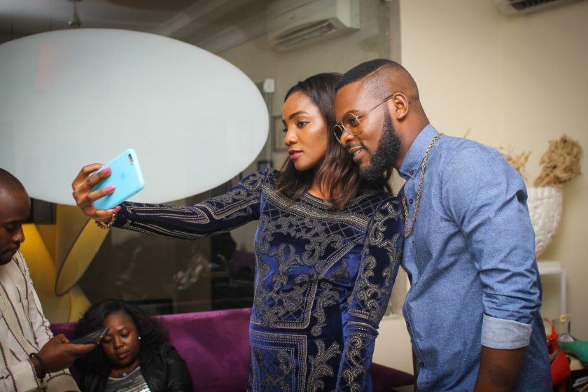 Falz and Simi Attend Event