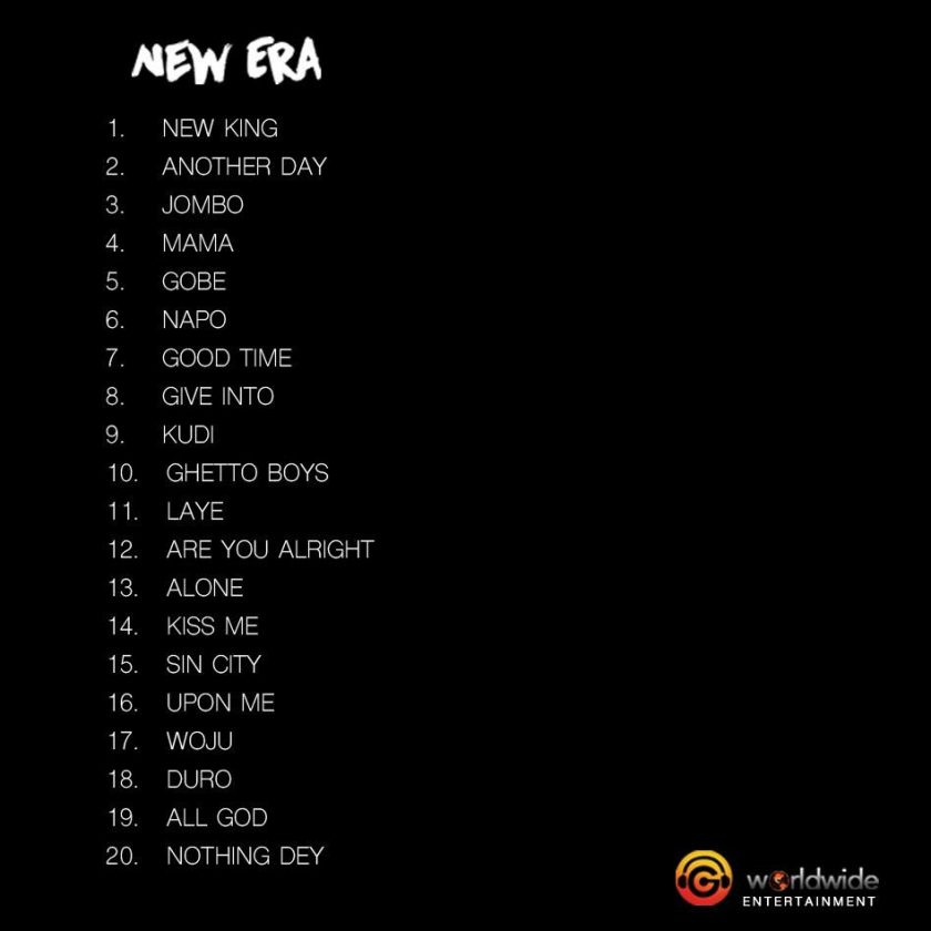 Kiss Daniel New Era album tracklist