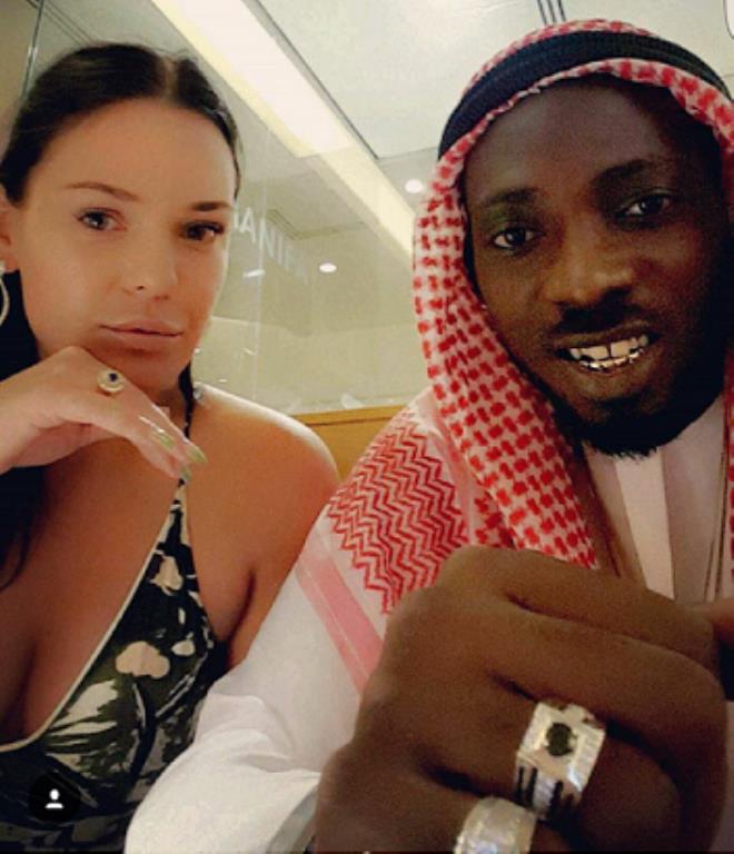 May D and Carolina Wassmuth In Dubai