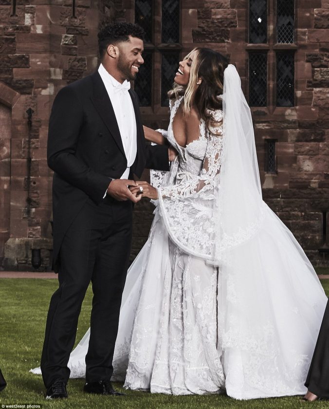 Ciara and Russell Wilson are officially married