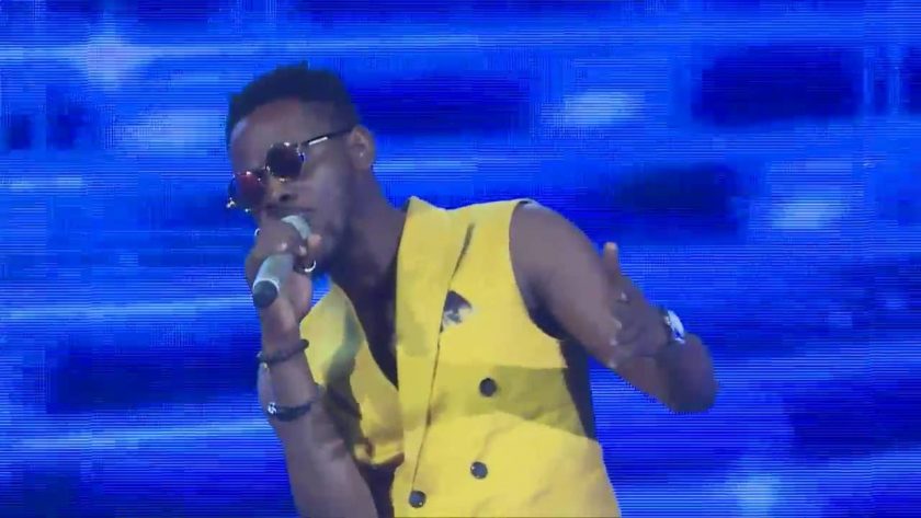 Adekunle Gold Performing at Project Fame