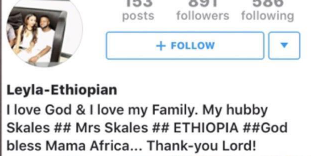 Is Skales married to his Ethiopian girlfriend?