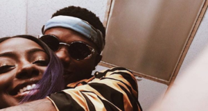 Wizkid and Justine Skye in adorable photo