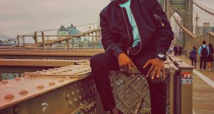 Adekunle Gold Takes Dapper Photos At Brooklyn Bridge In New York