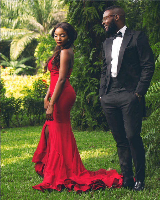 Pre wedding photos or not? Simi and Falz stun in new photoshoot