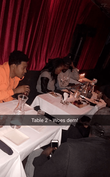Guest at Davido's 24th birthday party