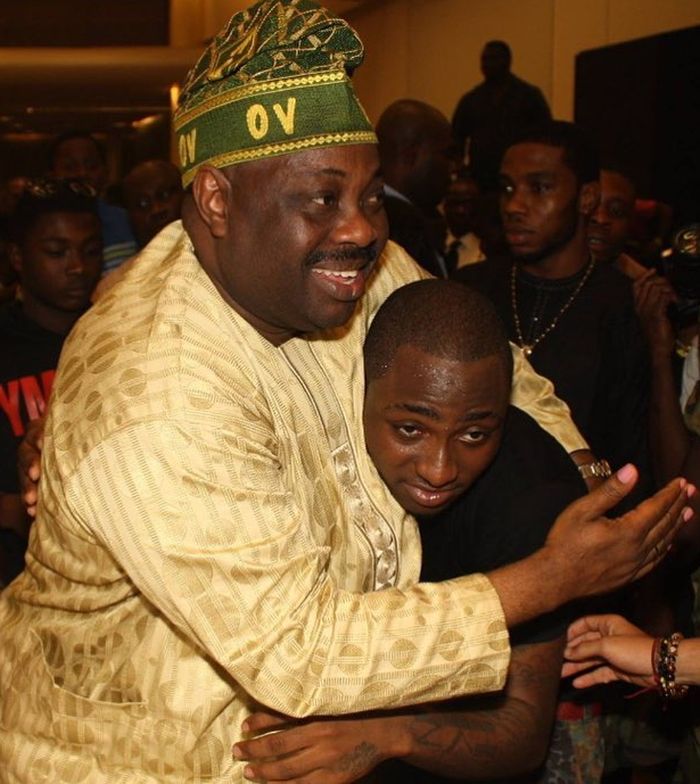 Davido and Dele momodu