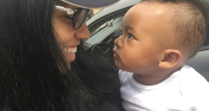 Di'ja and her son