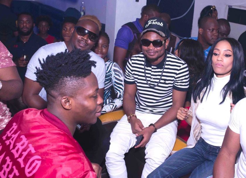 Dr SiD, Dija, Reekado Banks at Iyanya Mavin party