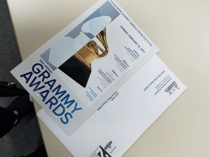 Yemi Alade's receives 2017 Grammys invitation letter