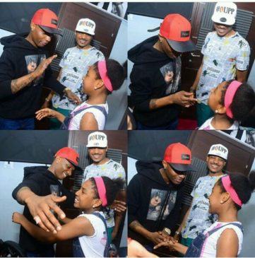 Wizkid, Naomi and Shina Peller