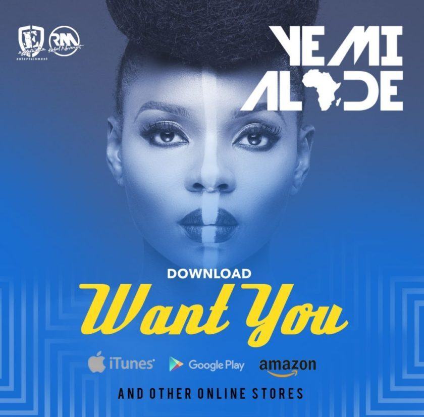 Yemi Alade - Want You (Remixed by Illwill) [AuDio]