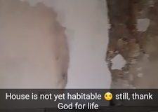 Banky W's Burnt House Undergoes Renovation