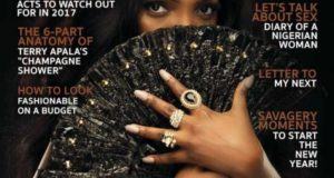 Simi stuns on the January cover of vibe magazine