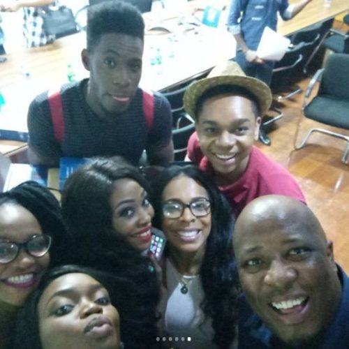 Big Brother Naija 2017 Housemates Unite At DSTV Office In Lagos