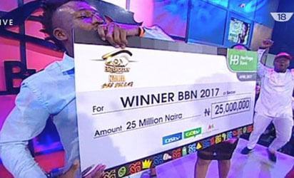 Efe Wins Big Brother Naija 2017