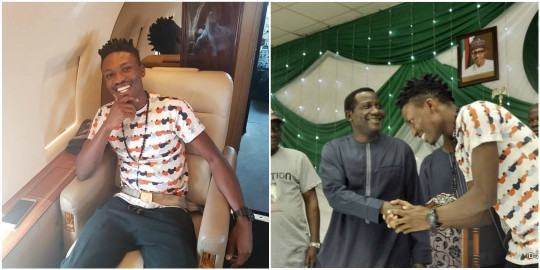Efe flies private jet to attend his reception in Jos