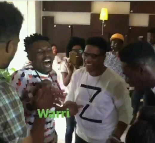 #BBNaija Efe reunites with ex-housemates in Lagos