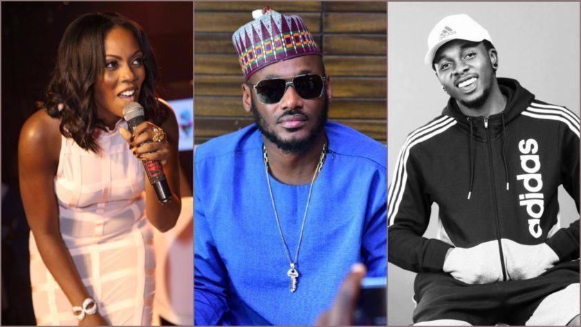 Tiwa Savage, 2Face and Runtown