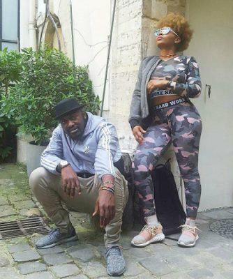 Yemi Alade & Her Manager Taiye Aliyu Get Cuddly & Romantic In Paris
