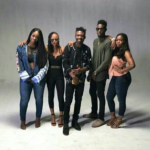 Ex BBNaija housemates turn up for Efe’s video shoot