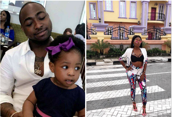 Davido, Imade and Sophia