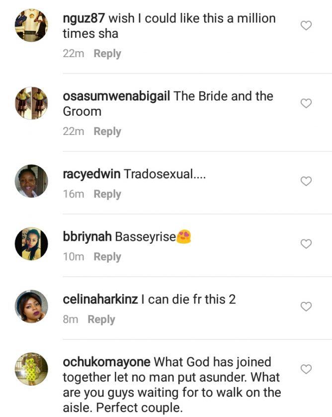 Fans beg Debie-Rise to marry Bassey