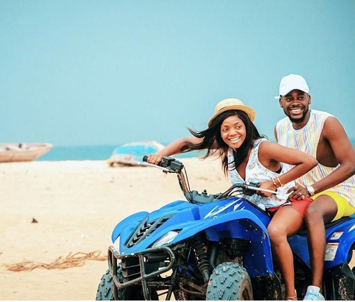 Simi shares loved up photo with Adekunle Gold