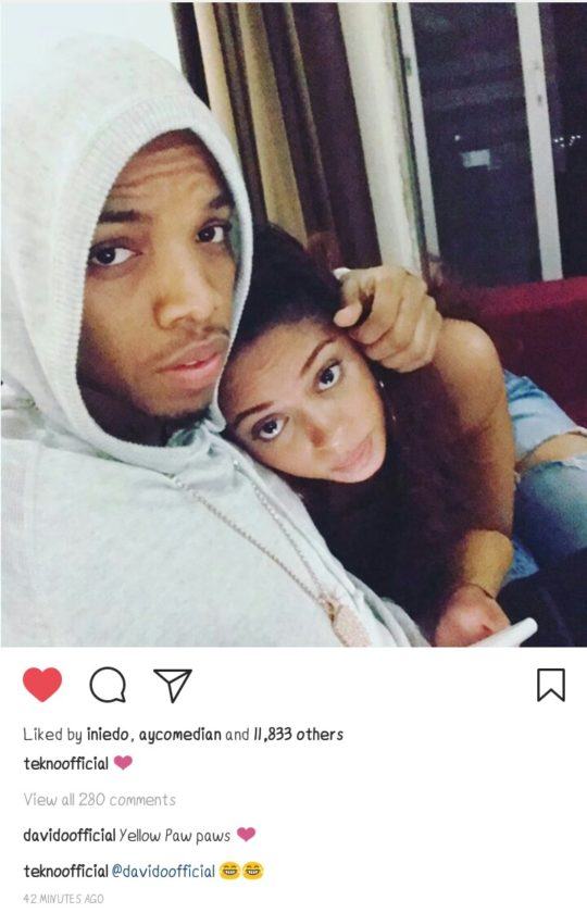 Tekno & Lola Rae Loved Up In New Photo