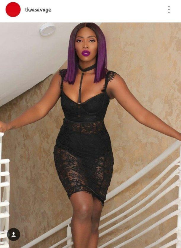 Tiwa Savage Sexy In See-Through Outfit To Quilox Season 5 Party