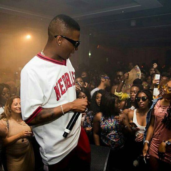 Wizkid Throws Free Surprise Party For Fans In London