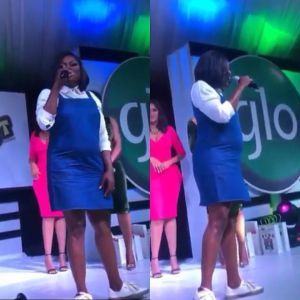 Pregnant Funke Akindele.Naijavibe.net