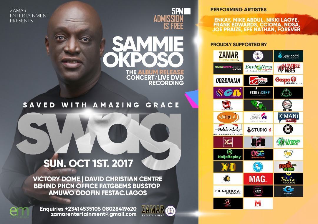 Sammie Okposo's SWAG Album Concert 2017