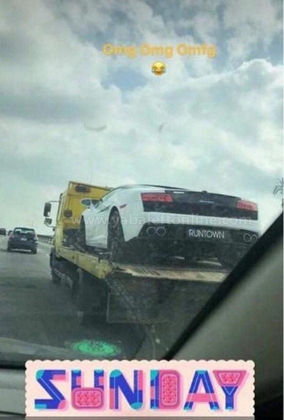 Runtown's Lamborghini