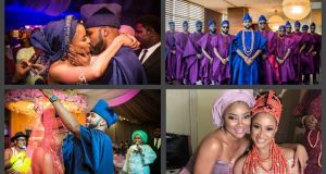 Banky W Adesua Etomi traditional wedding