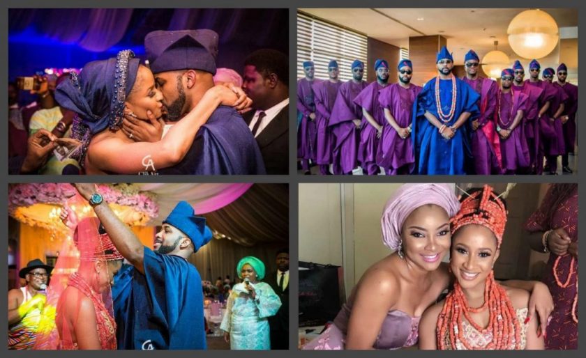 Banky W Adesua Etomi traditional wedding