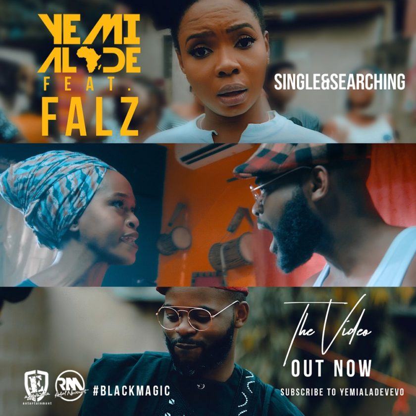 Yemi Alade - Single & Searching ft Falz [ViDeo]
