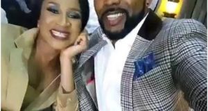 Banky W And Adesua Make First Post Wedding Appearance