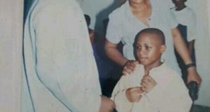 Davido Shares Throwback Photo With His Mum And Dad