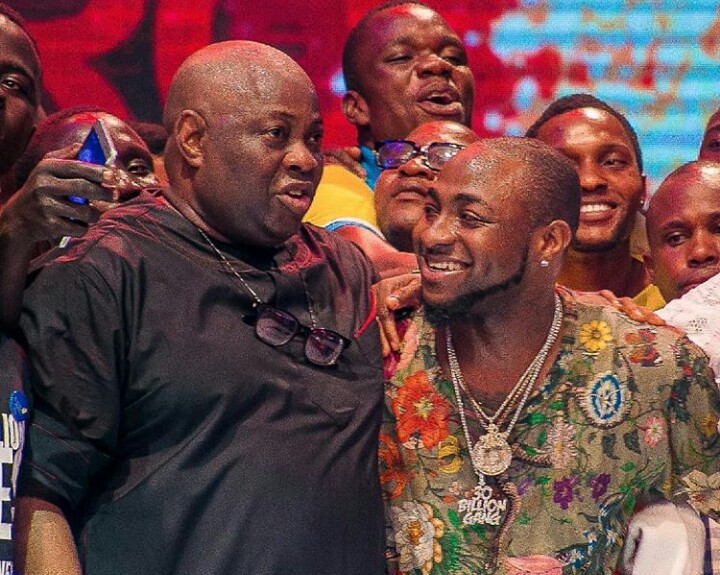 Dele Momodu and Davido
