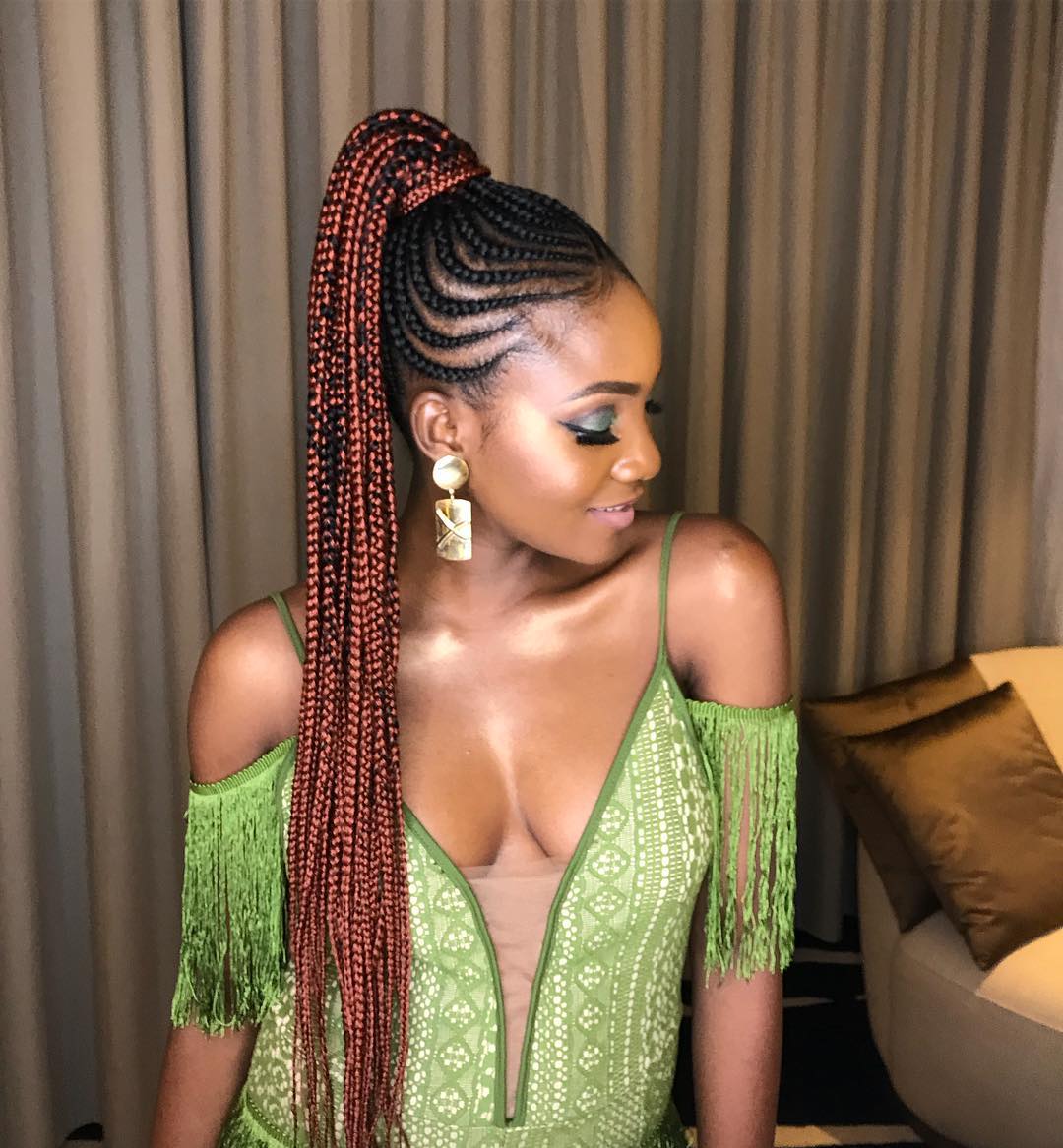 Simi dazzles in green jumpsuit