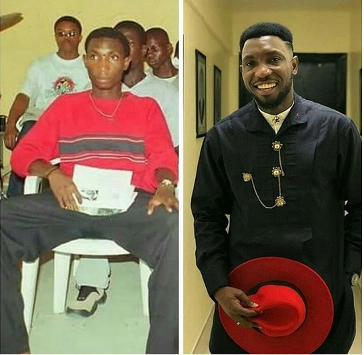 Throwback Picture Of Timi Dakolo
